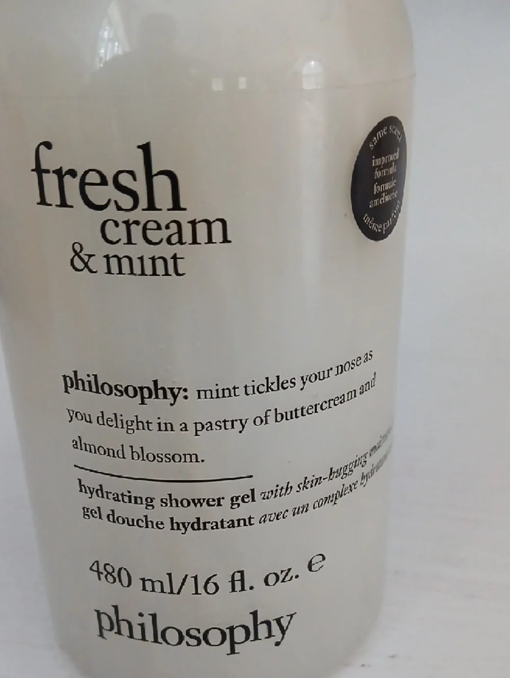 Philosophy Fresh Cream & Mint Shower Gel - Picture 2 of 2